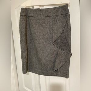 Wool/Polyester Lined Skirt